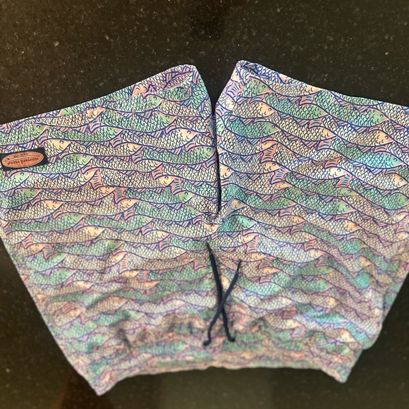 Colorful Fish Pattern Shorts - Picture 5 of 5